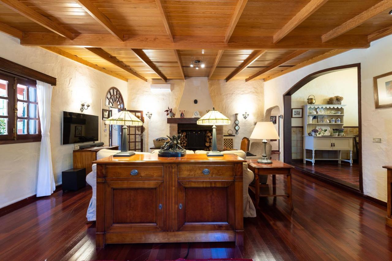 Villa Rural El Poleo D&R Con Piscina Climatizada Privada Y Solarium Pico de Viento Exterior foto