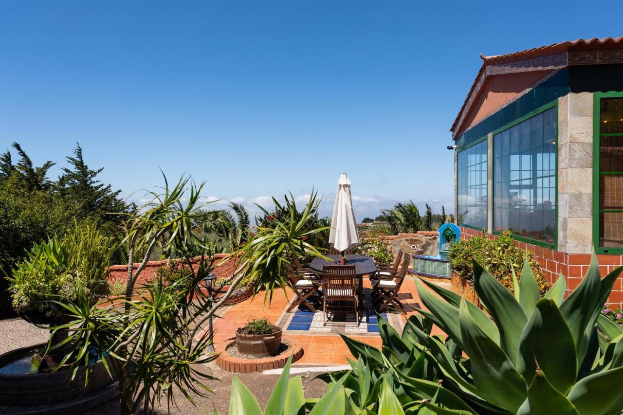 Villa Rural El Poleo D&R Con Piscina Climatizada Privada Y Solarium Pico de Viento Exterior foto