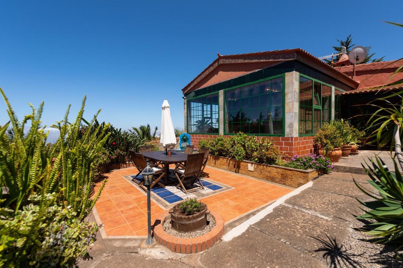 Villa Rural El Poleo D&R Con Piscina Climatizada Privada Y Solarium Pico de Viento Exterior foto