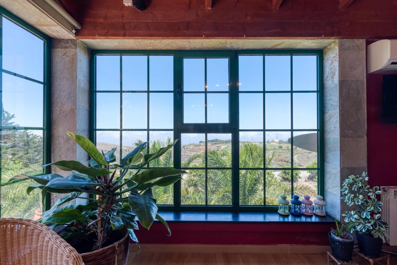 Villa Rural El Poleo D&R Con Piscina Climatizada Privada Y Solarium Pico de Viento Exterior foto