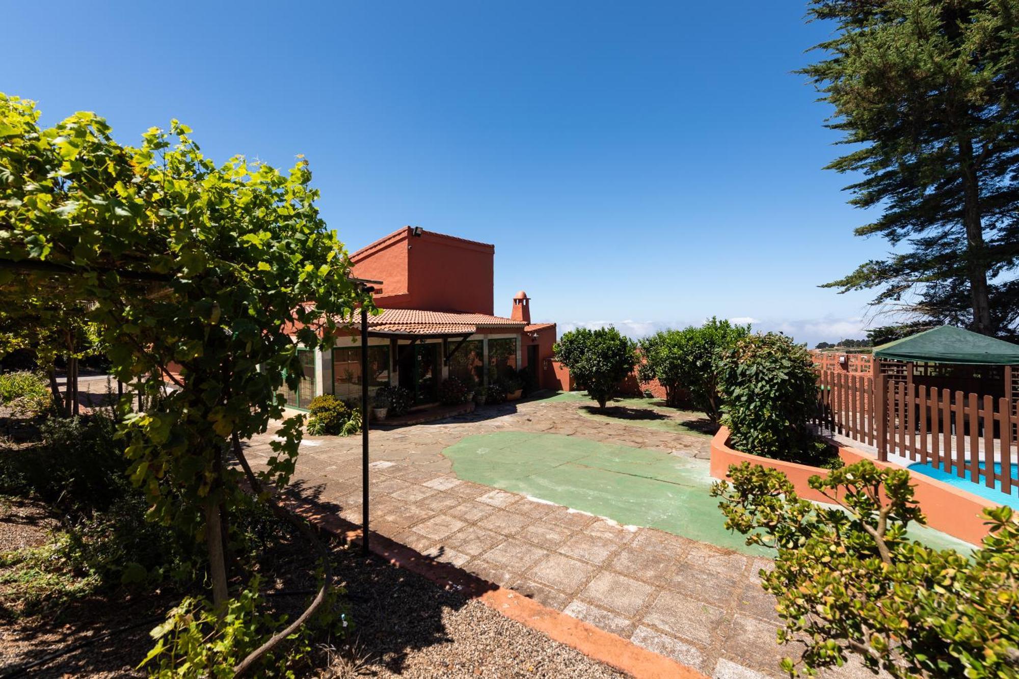 Villa Rural El Poleo D&R Con Piscina Climatizada Privada Y Solarium Pico de Viento Exterior foto