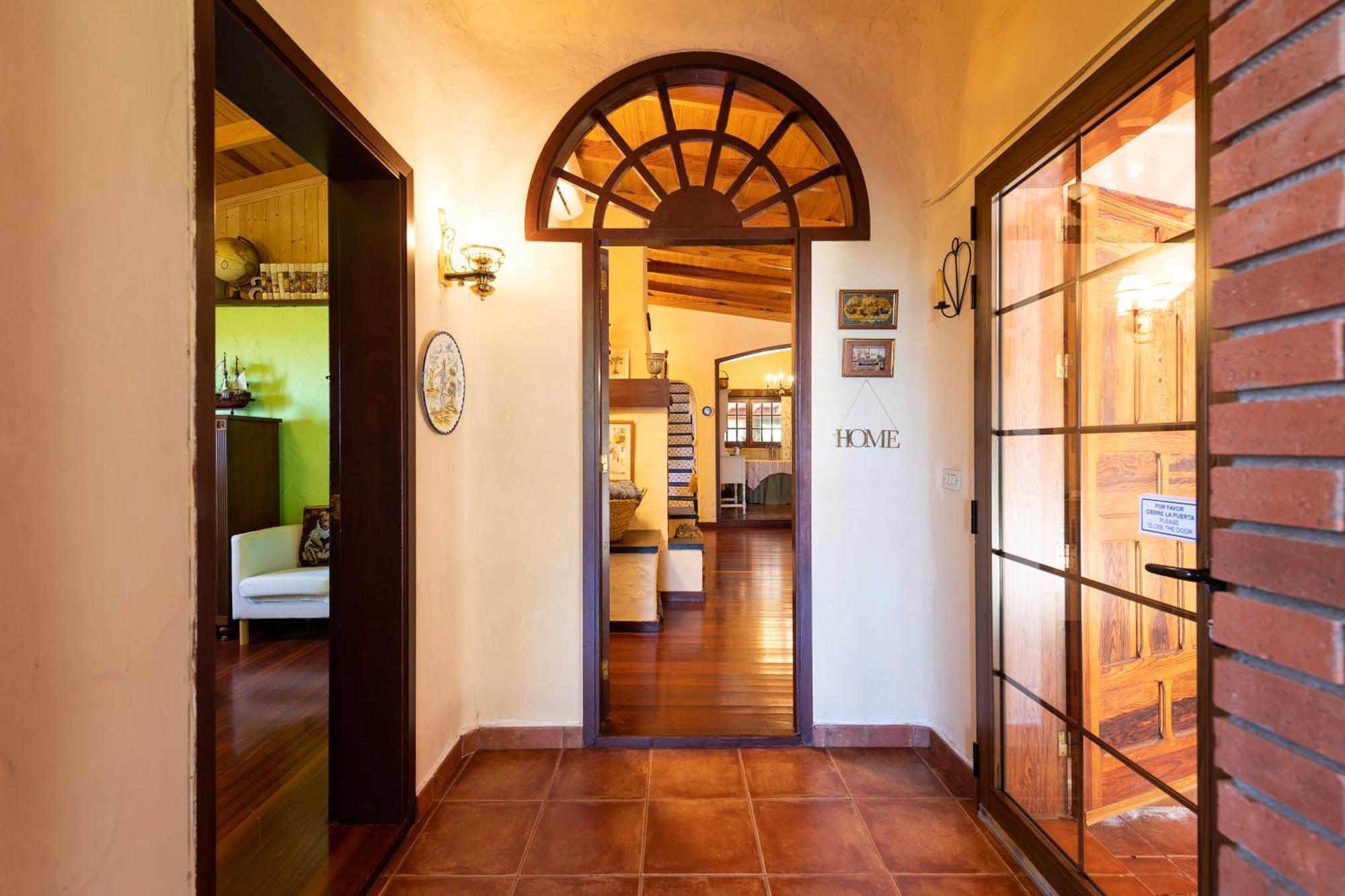 Villa Rural El Poleo D&R Con Piscina Climatizada Privada Y Solarium Pico de Viento Exterior foto